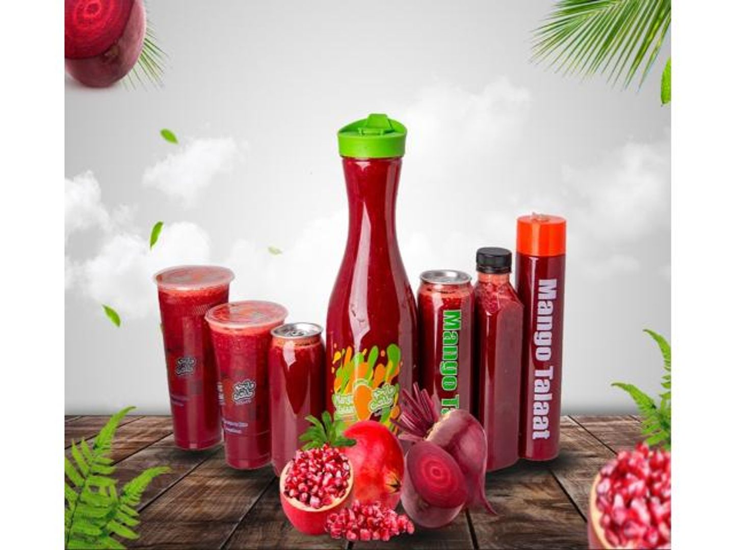 Pomegranate Juice With Beetroot - Medium
