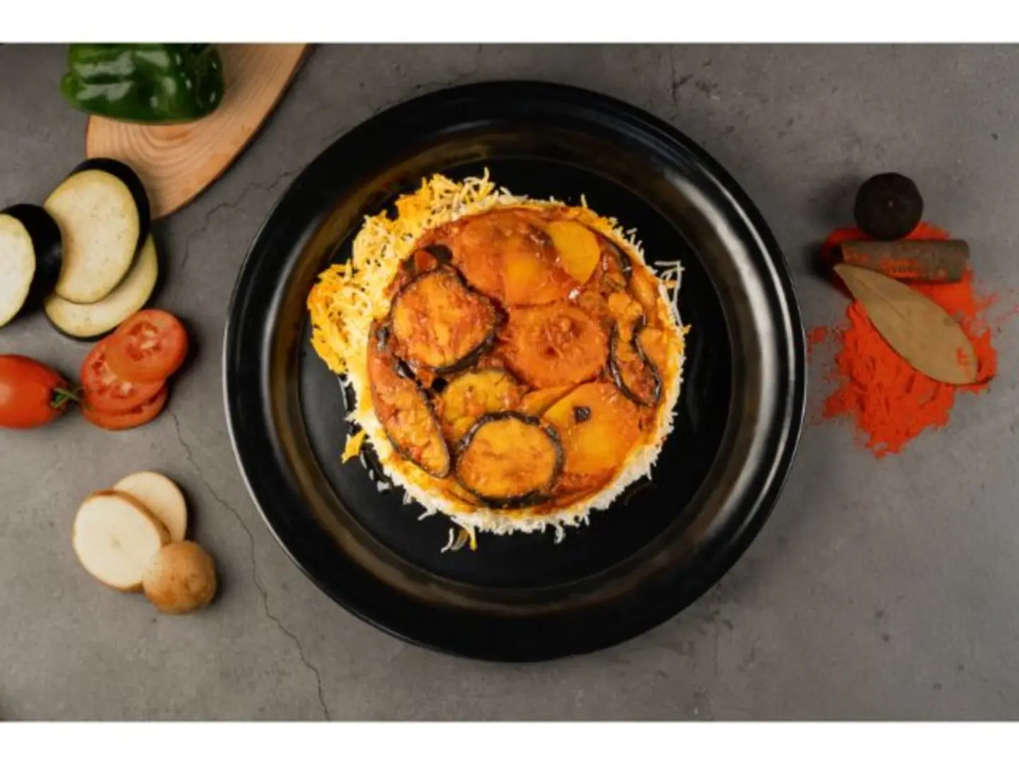 Chicken Maqluba - Half A Chicken