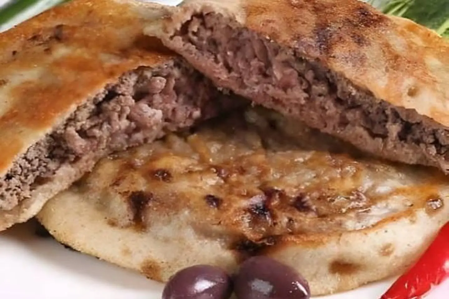 Egyptian Hawawshi Sandwich - With Chesses