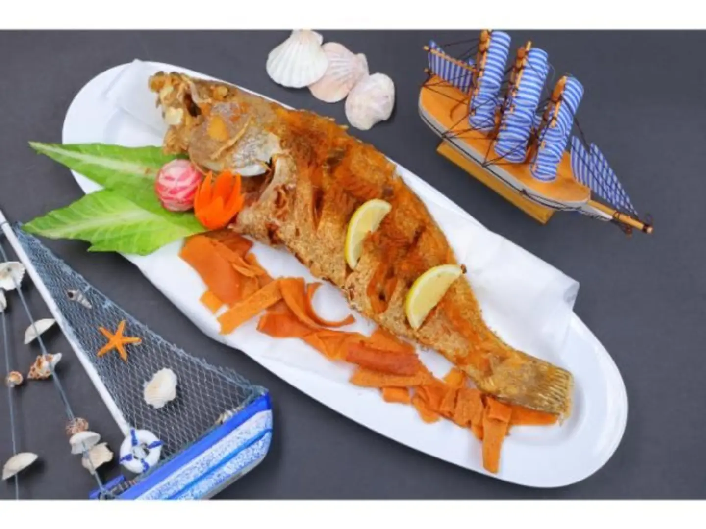 1 Kg Grouper - Fried