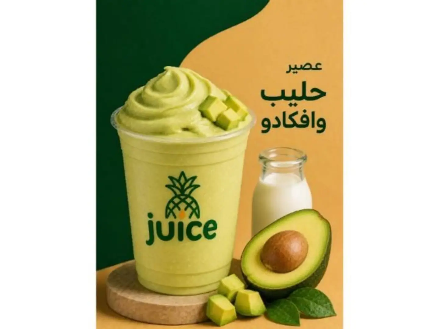 Avocado Milk - Medium Cup