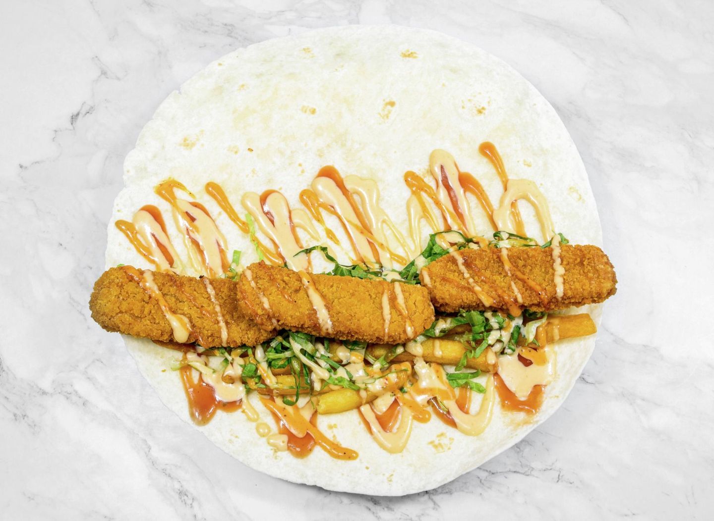 Fish Wrap Fingers - Small Sandwich