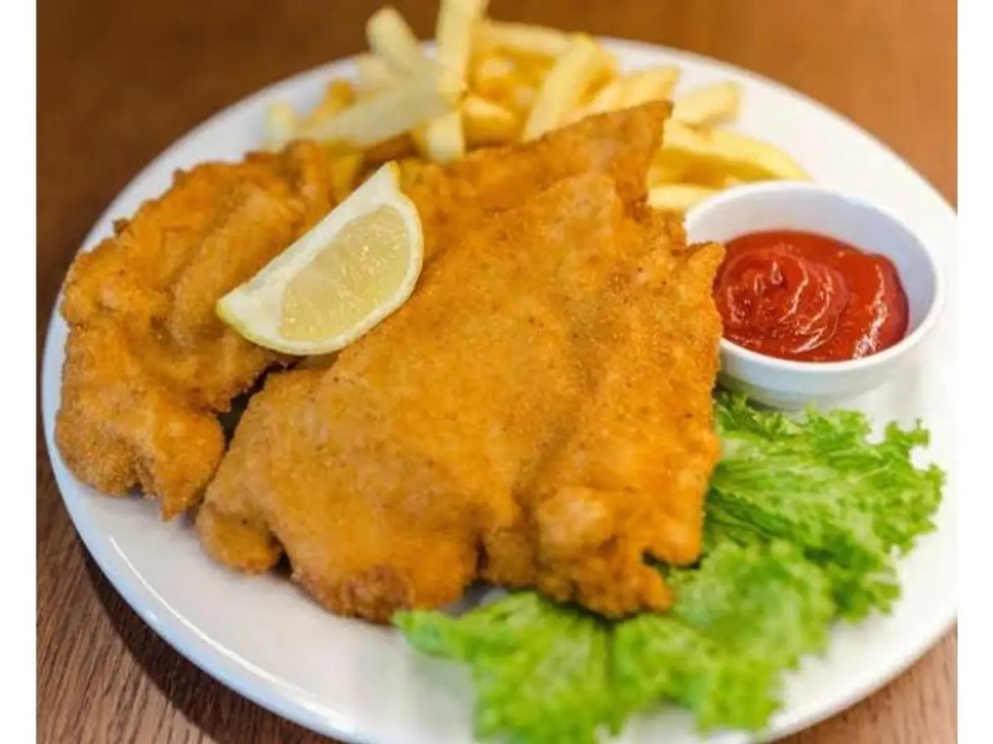 Escalope Pané Meal - Regular