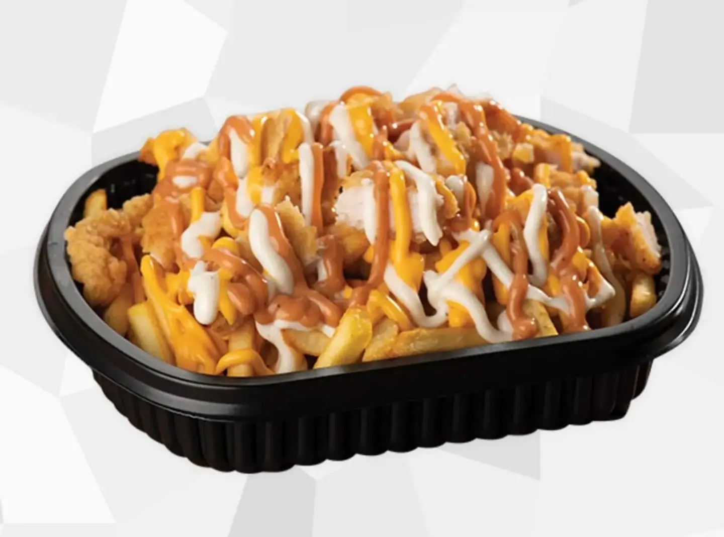 بطاطس دجاج مع جبنة - صغير