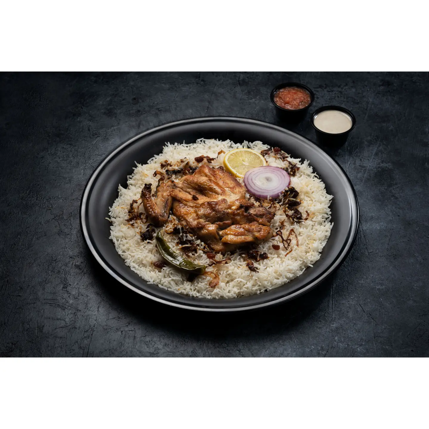 Chicken Madbi With Pishawari Rice - Whole Chicken