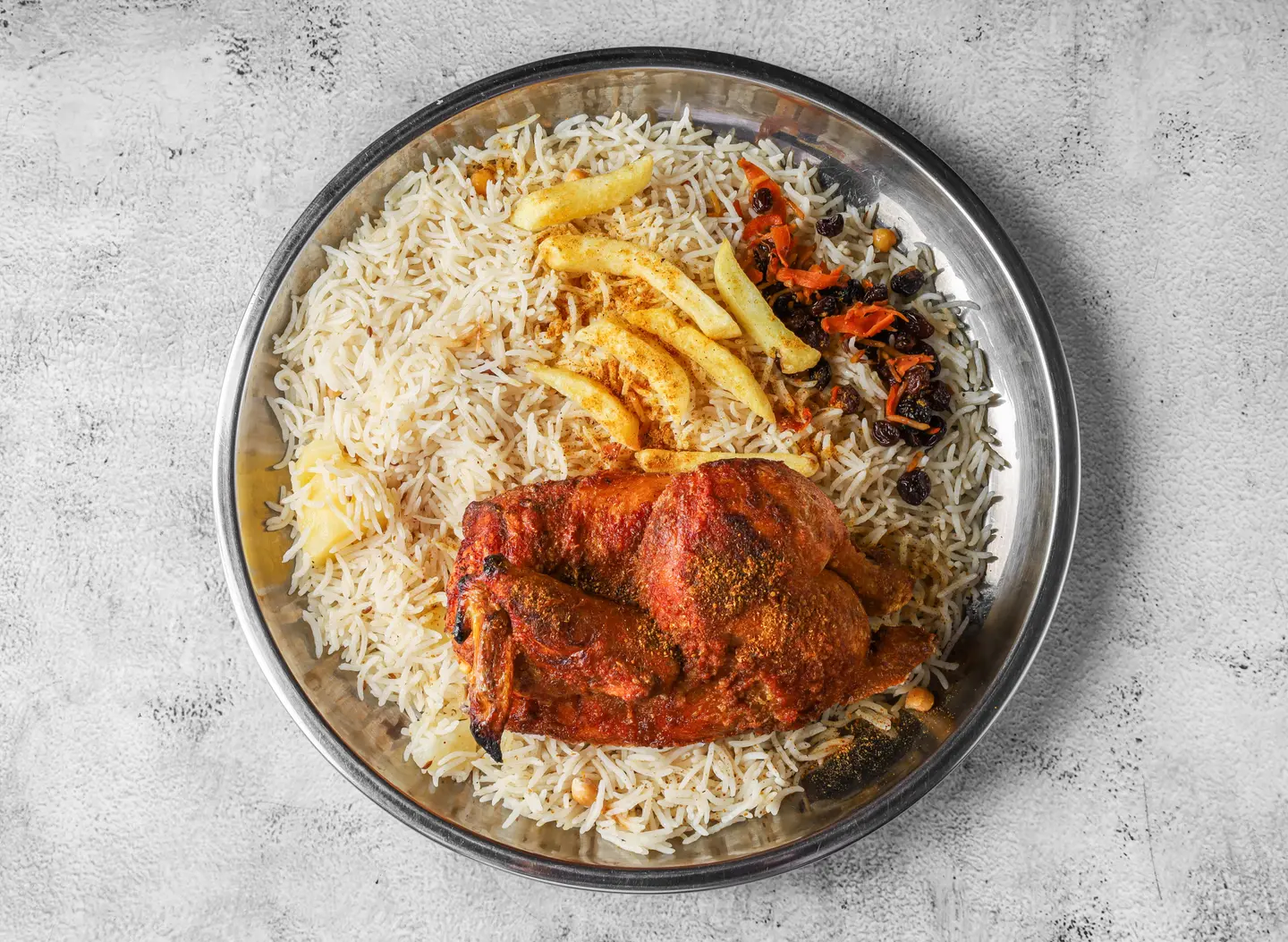 Fried Shawaya - Whole Shwaya Peshawar Rice
