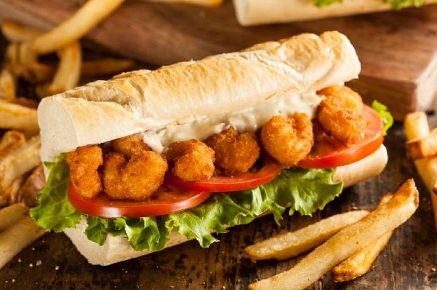 Kudu Shrimp - Small Sandwich