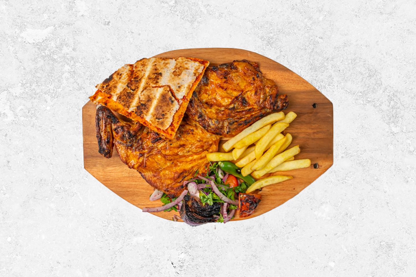 Plain Charcoal Chicken - Half