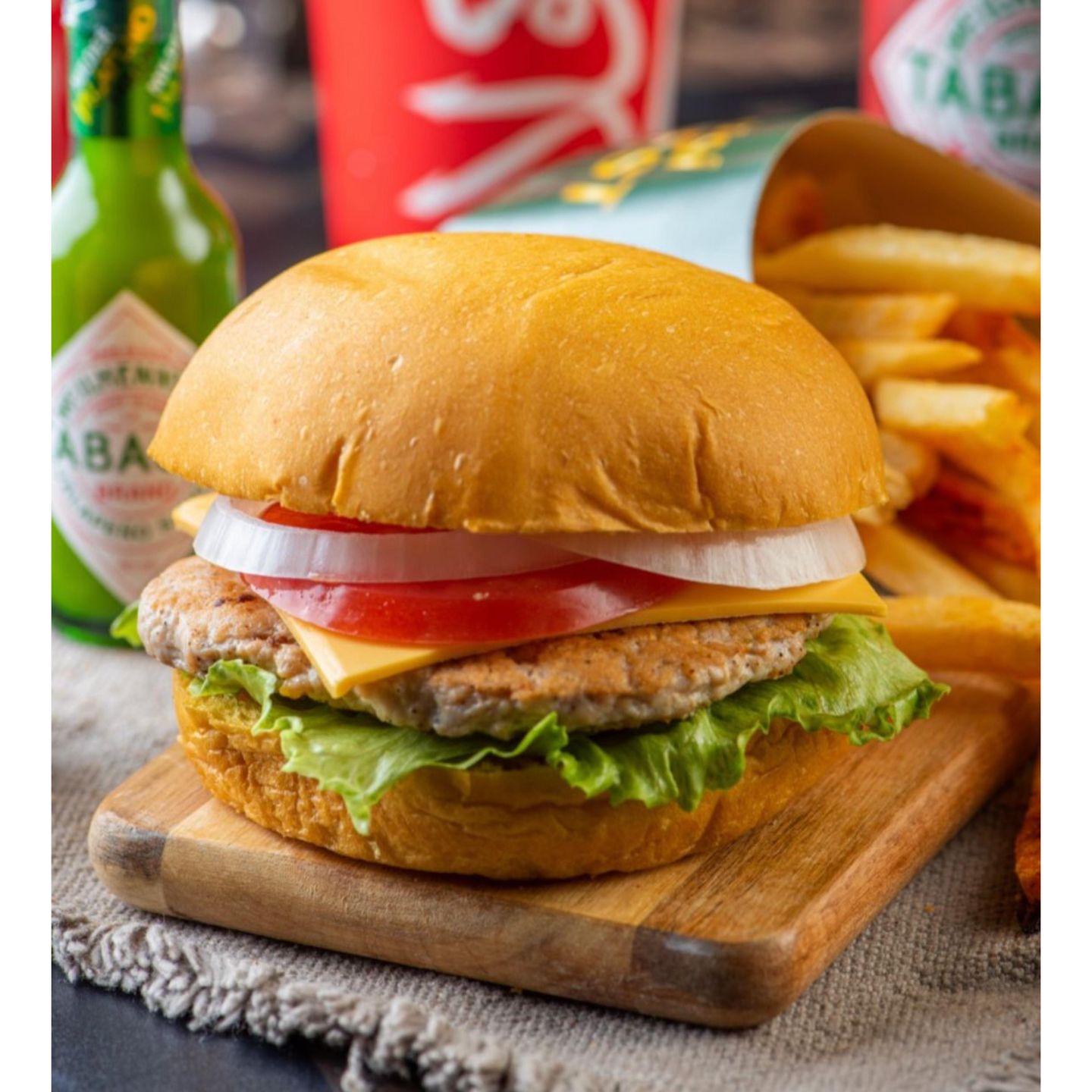 Classic Chicken - Single Burger