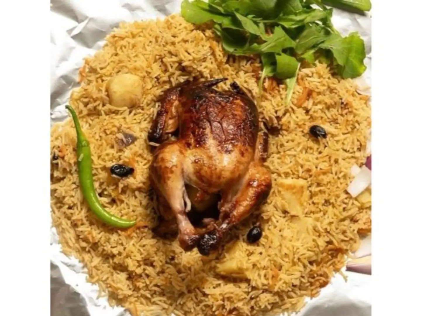 شواية مع الرز - ربع حبة شواية مع الرز