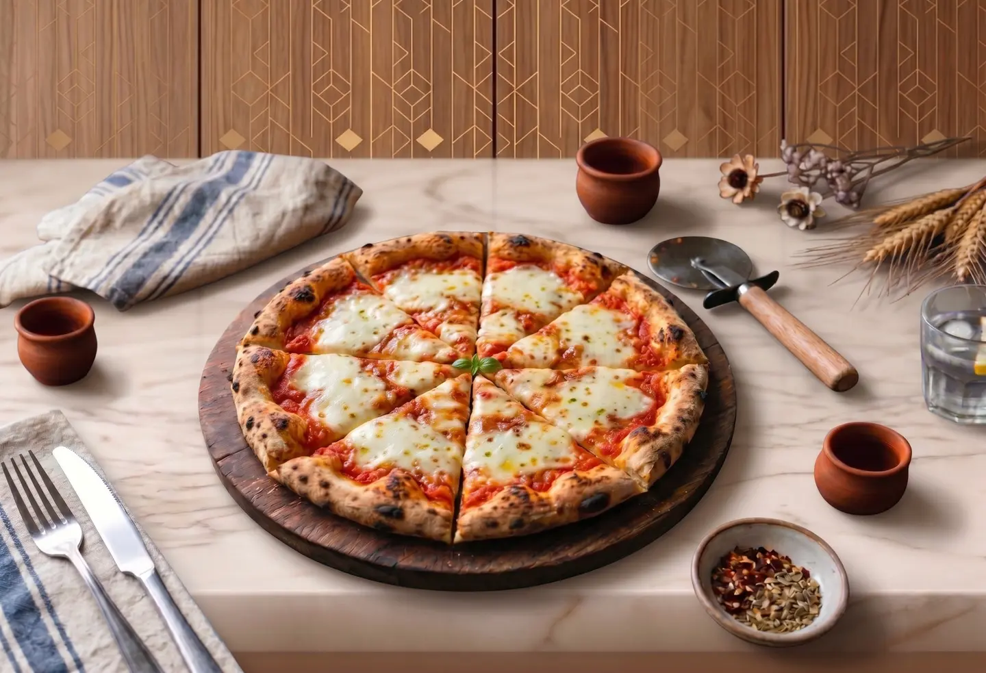 Mixed Cheese Pizza - Small