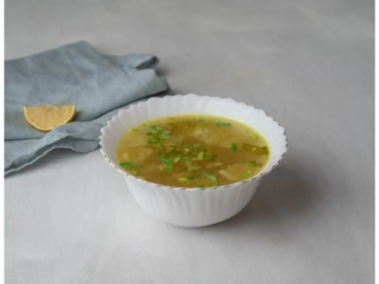 شوربة ساير بالخضار - صغير