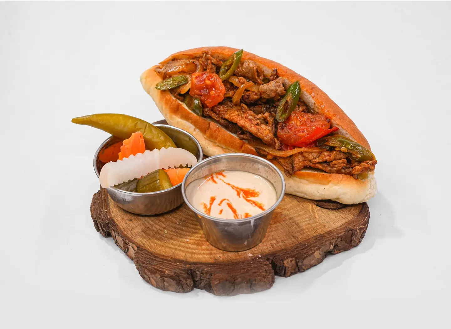 Grilled Meat With Onions - Medium Grilled Onion Platter