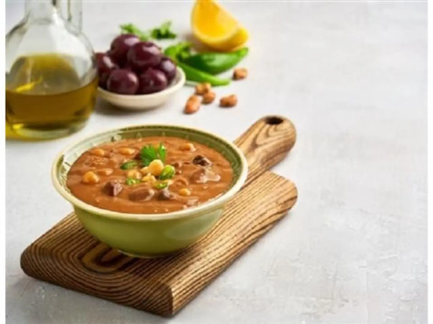 فول زيت زيتون - وسط