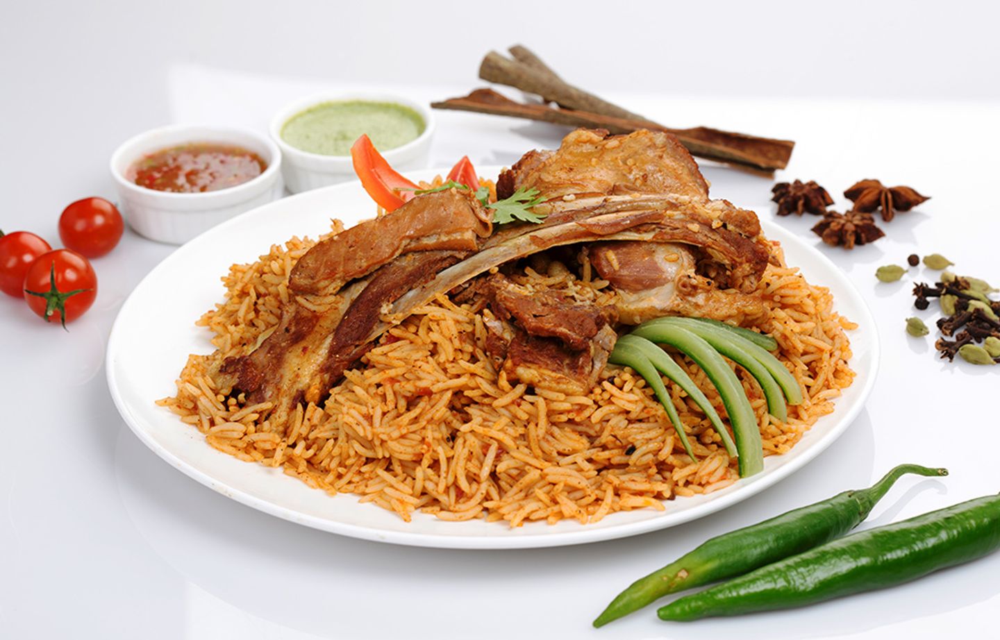 كبسة لحم طازج - نصف نفر