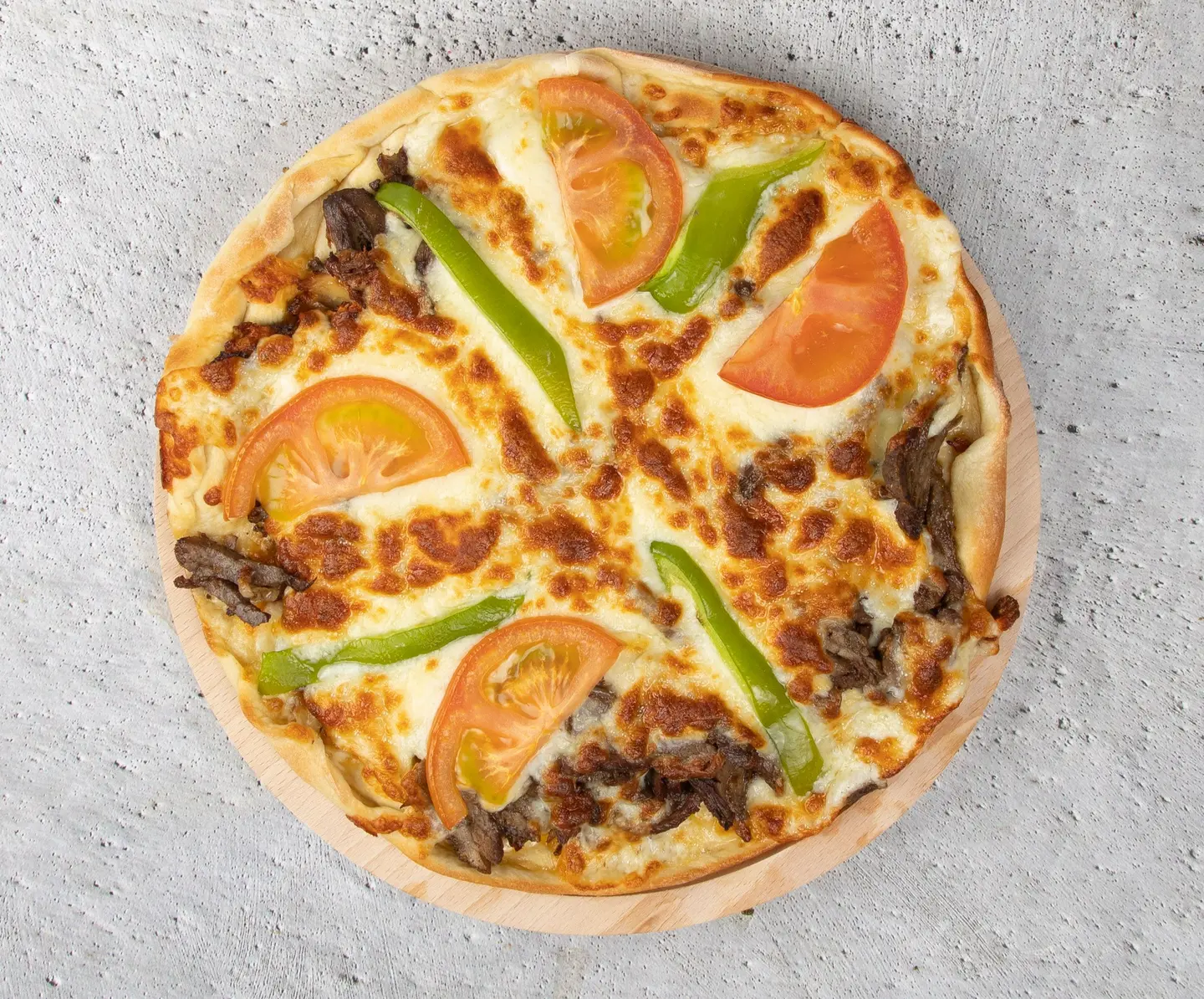 بيتزا شاورما لحم - كبير