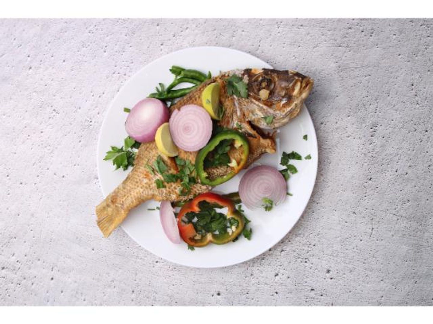 Fried Emperor Fish - 600 Grams