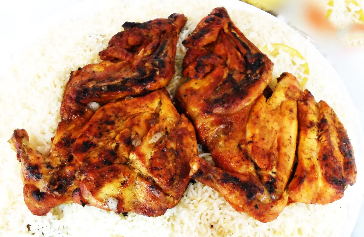 Madhbi Chicken Without Rice - Half A Chicken