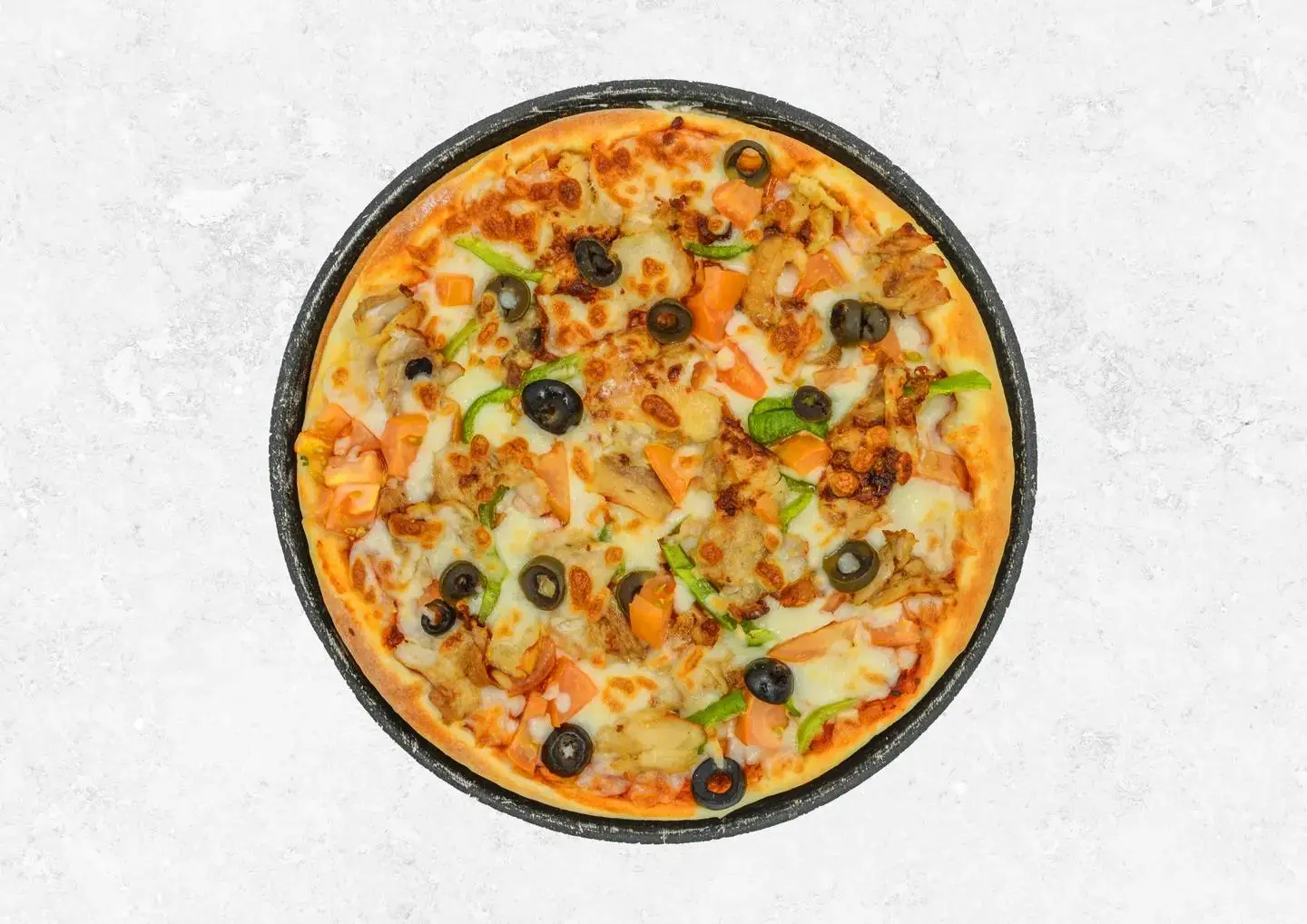 Chicken And Vegetable Pizza - Medium