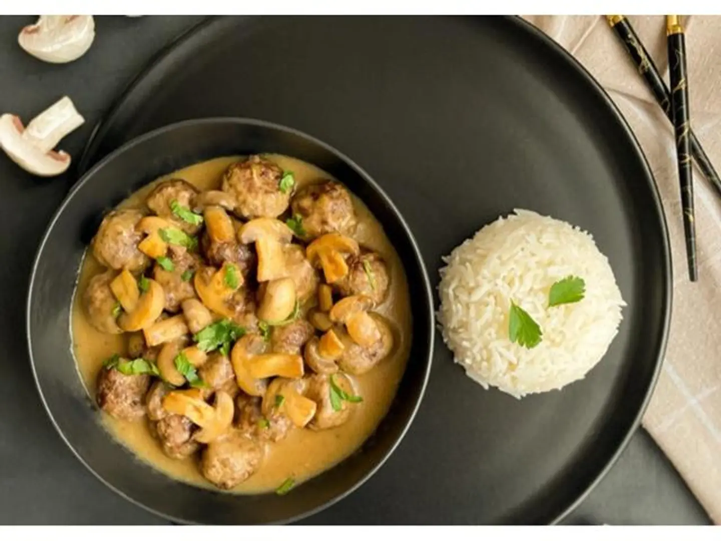 كرات لحم بصوص الفطر - 150 جرام