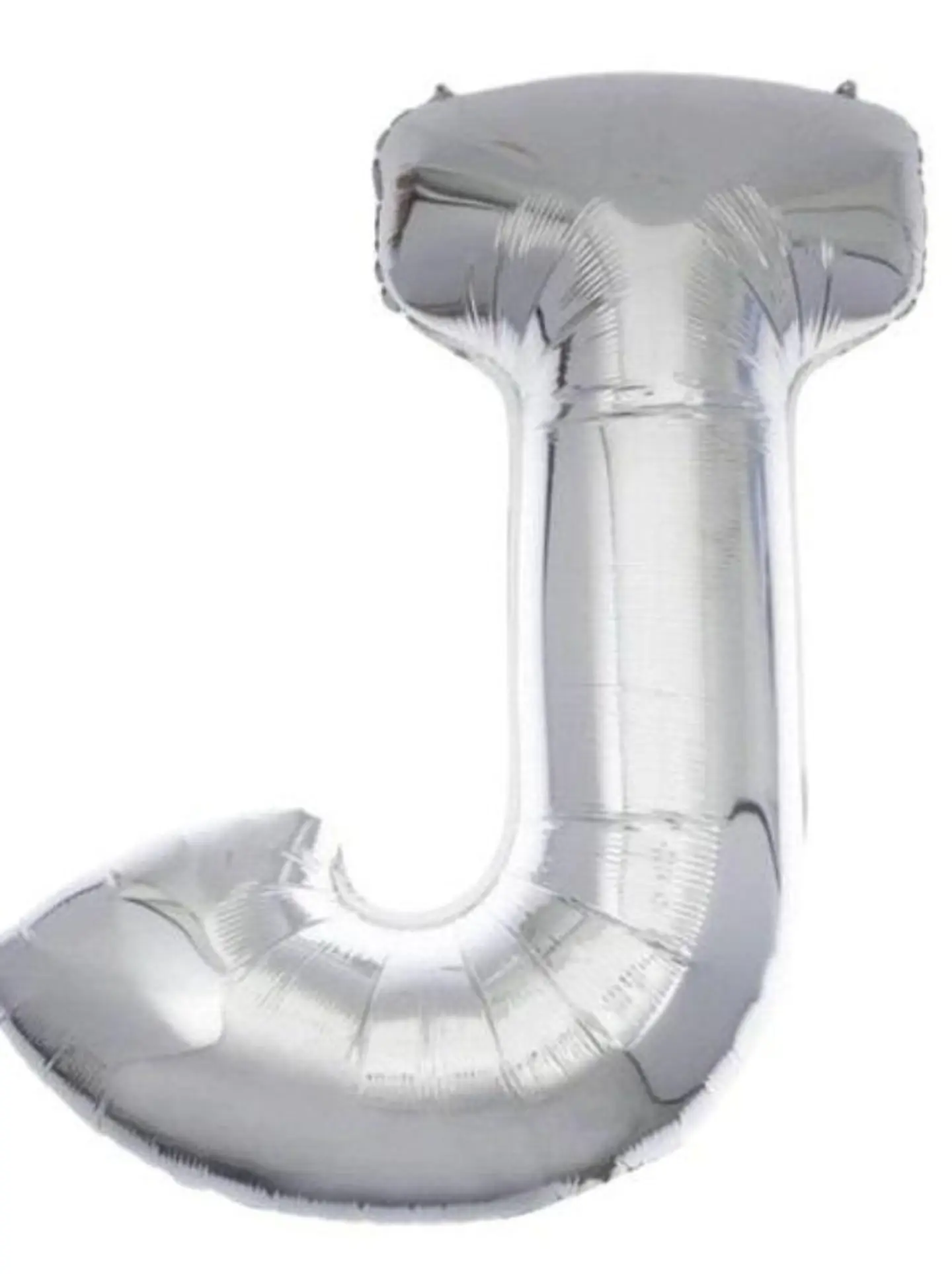 بالون بحرف ج - فضي