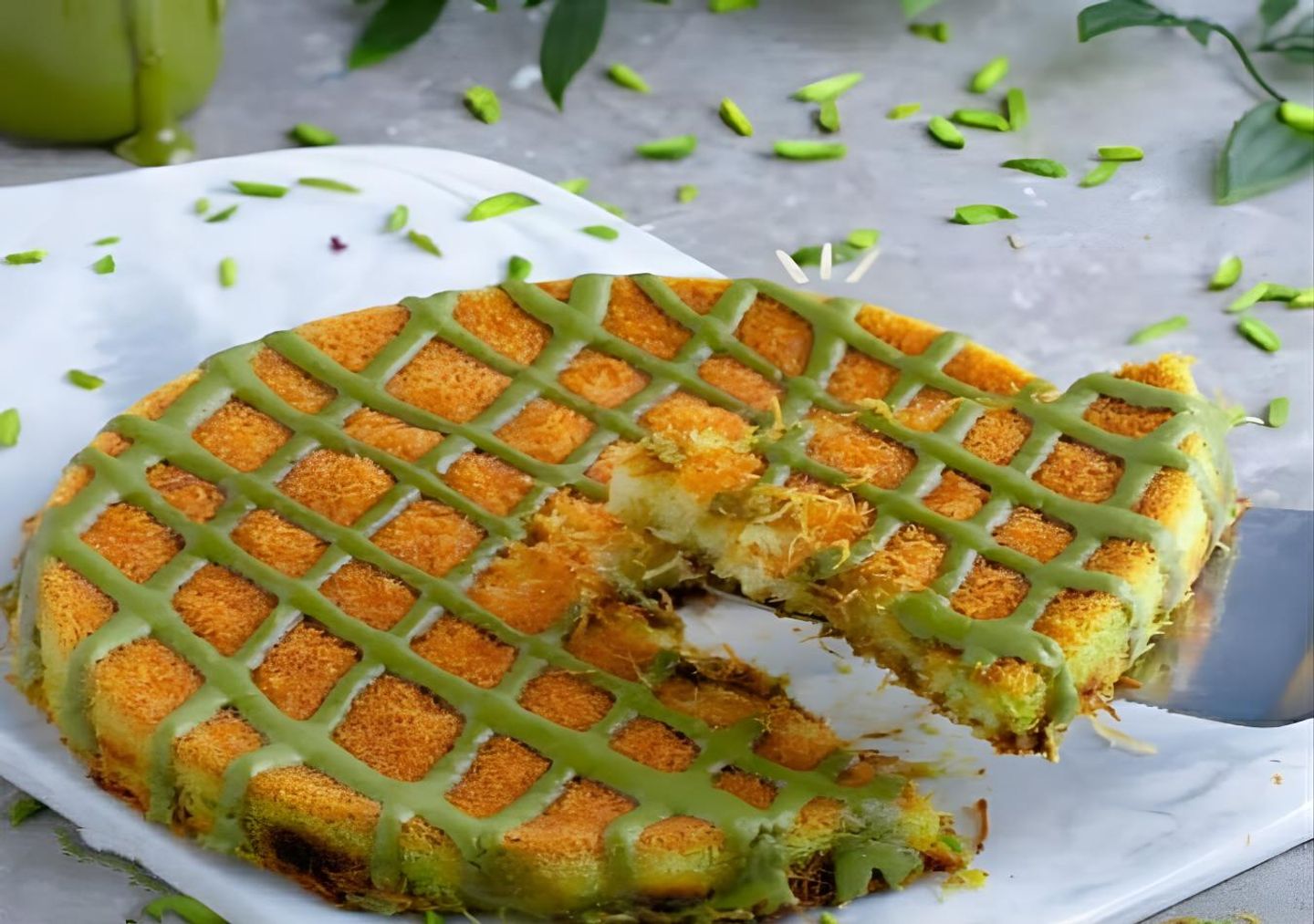 Pistachio Kunafah - Regular
