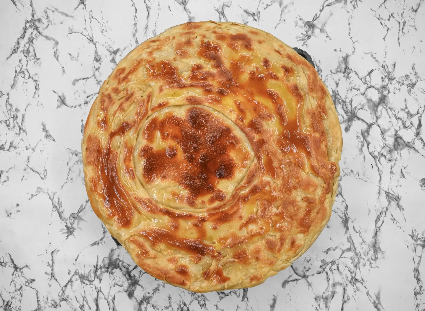 فطيرة كريمة وقشطه وبسبوسة ومكسرات - صغير