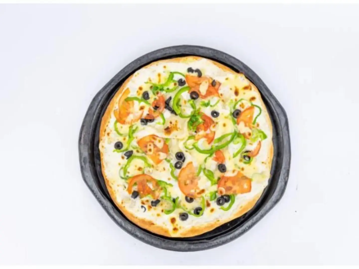 Vegetable Pizza With Cream Cheese - Small