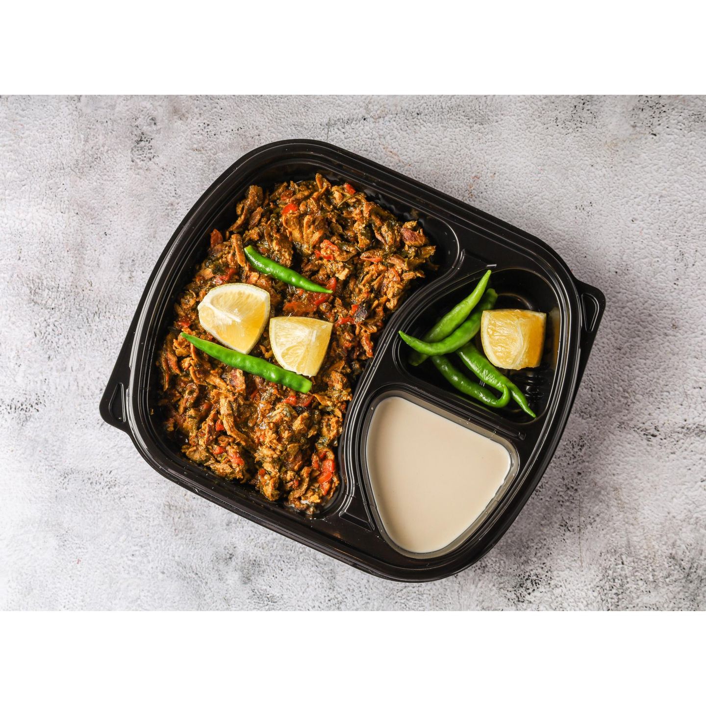 Meat Shawarma Plate - Medium