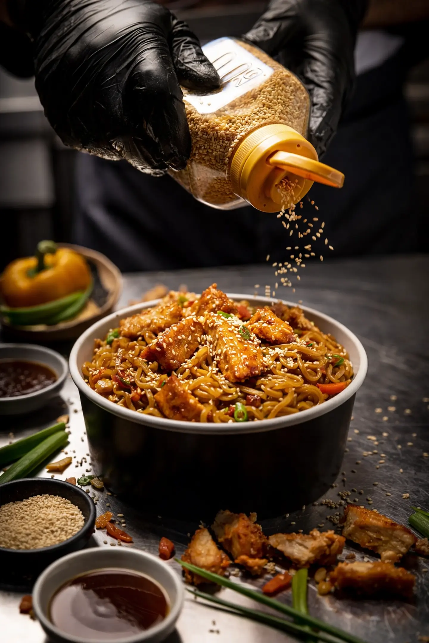 اندومي دجاج - صغير