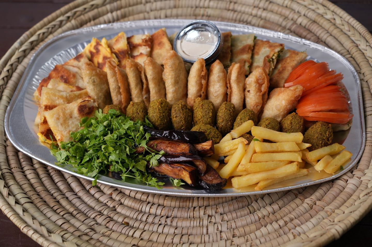 صحن فلافل - صغير