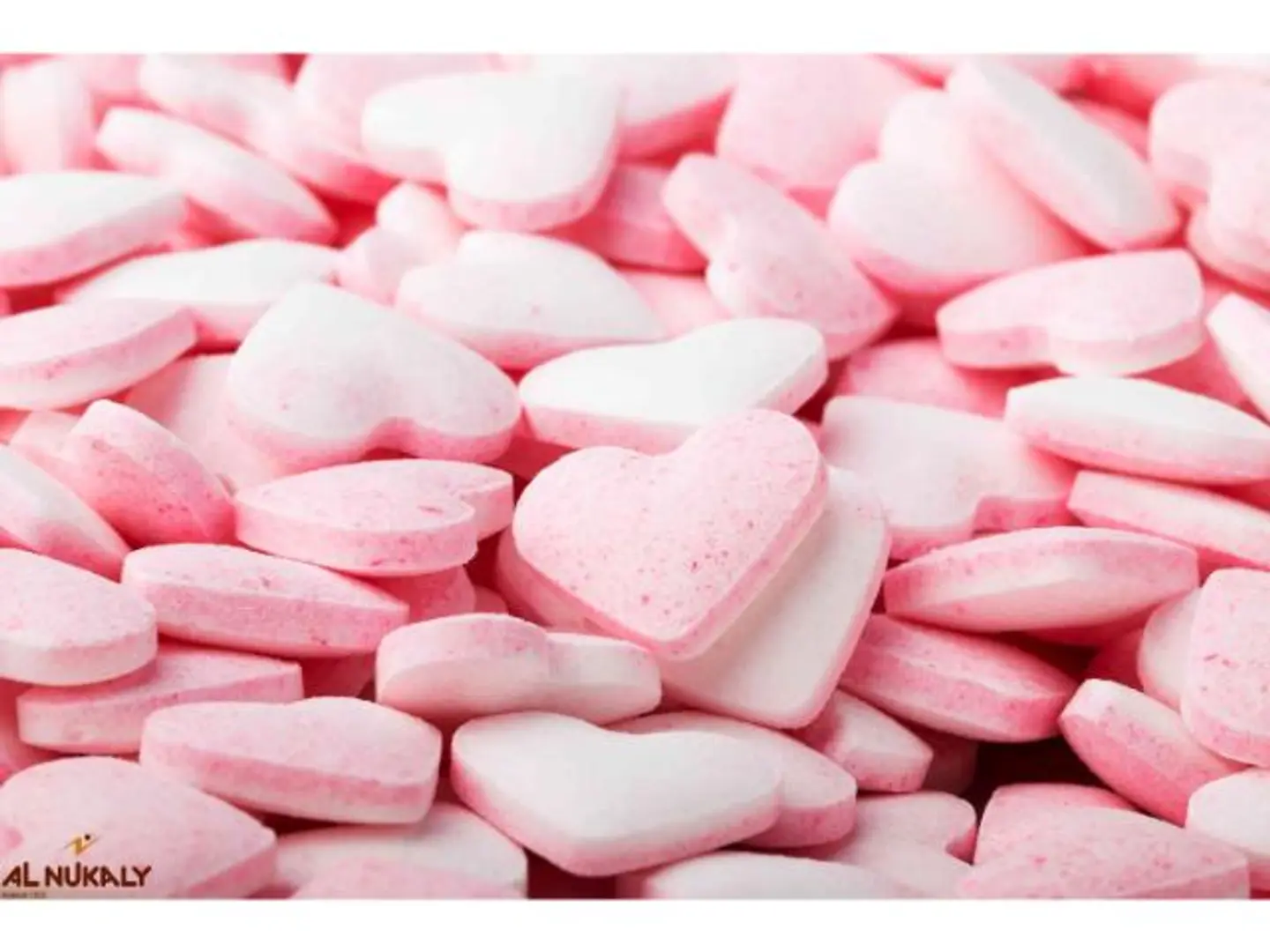 Al Naqly Refreshing Mint Candy Pink Heart Shape (Cnf 020 0009) - 250 Grams