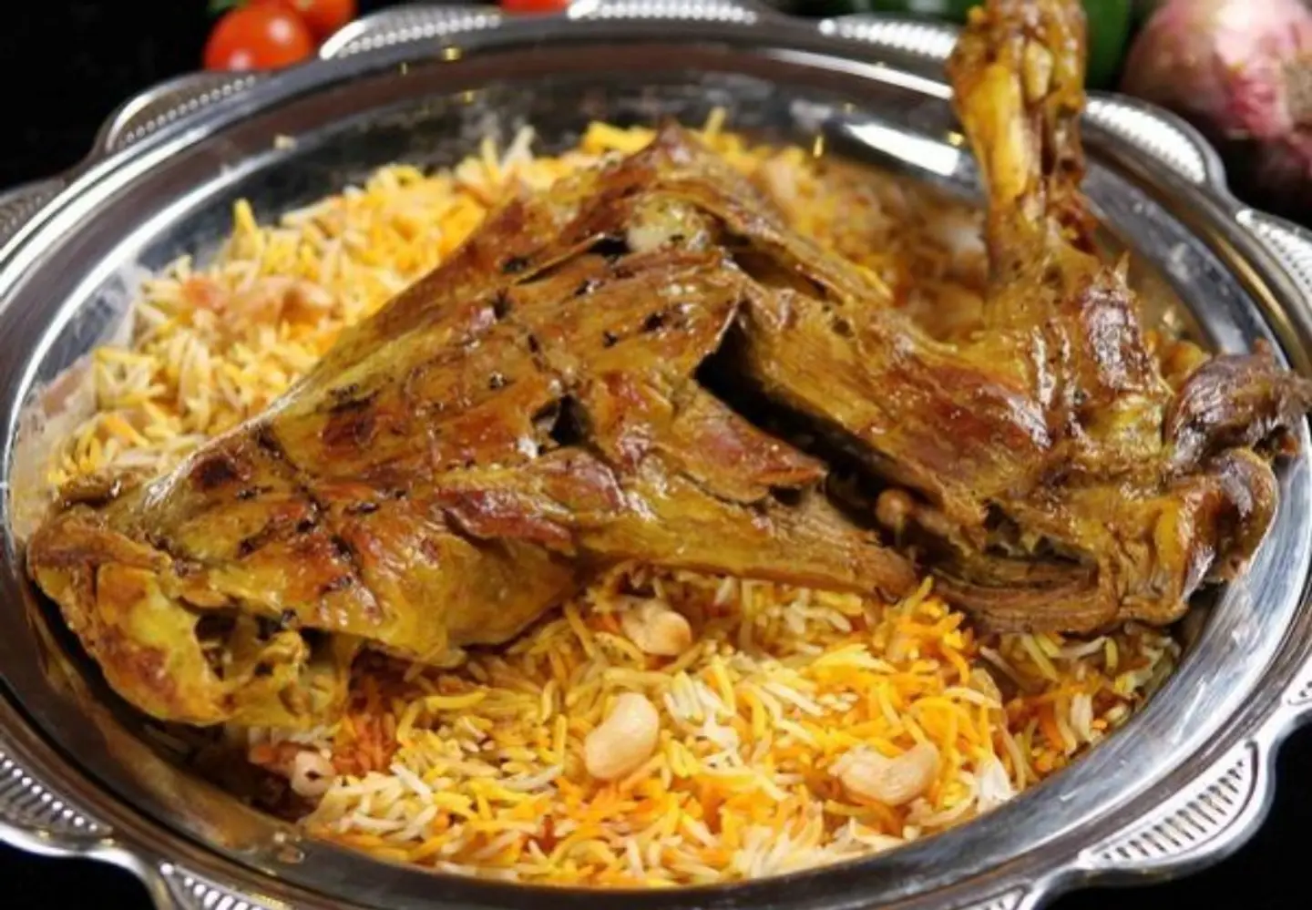 حنيذ بالمرخ بشاور - لشخص واحد