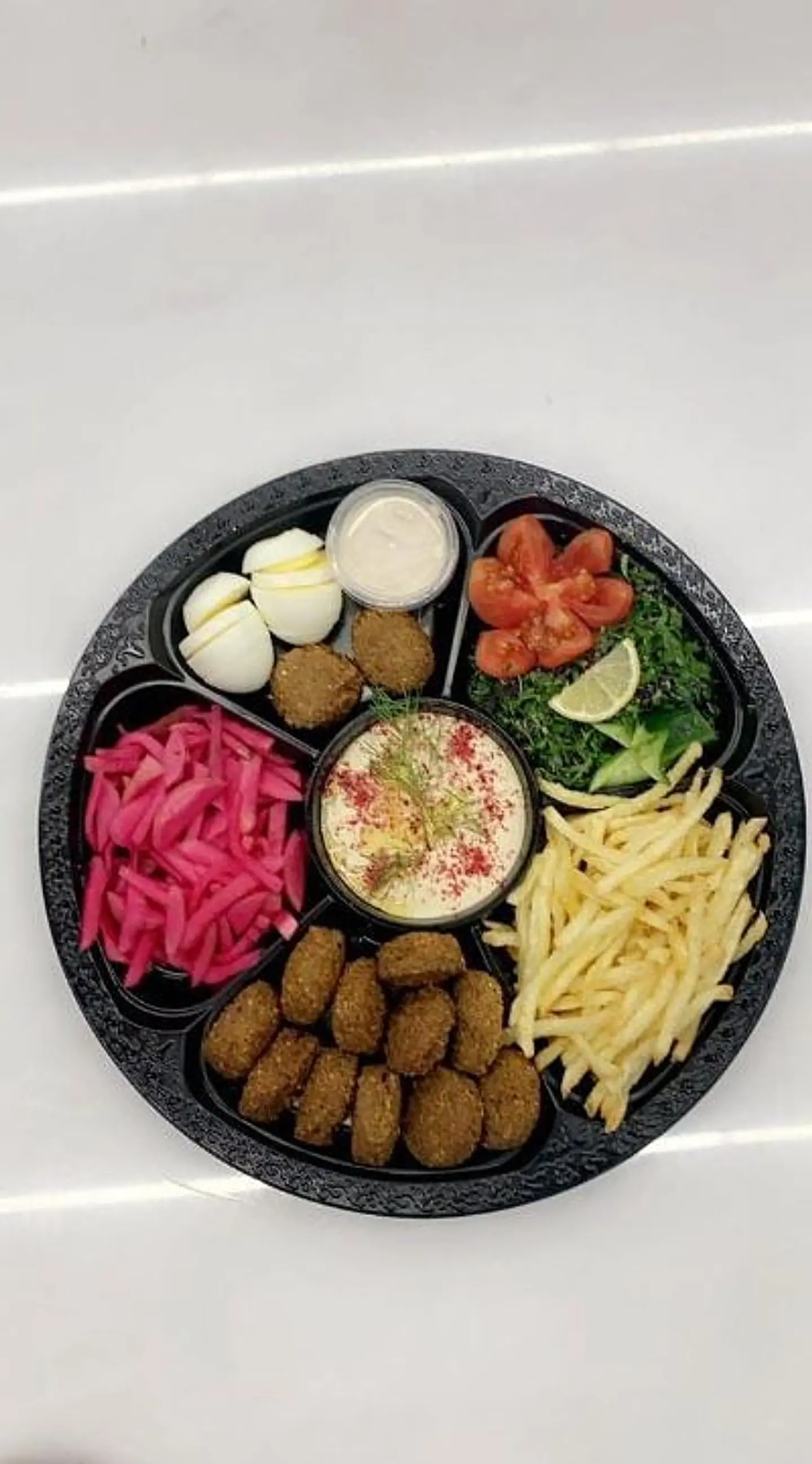 صحن فلافل مشكل - صغير