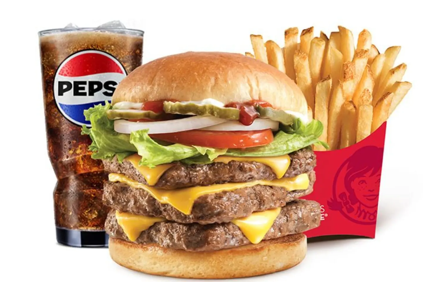 Wendy's Triple Combo Meal - Regular
