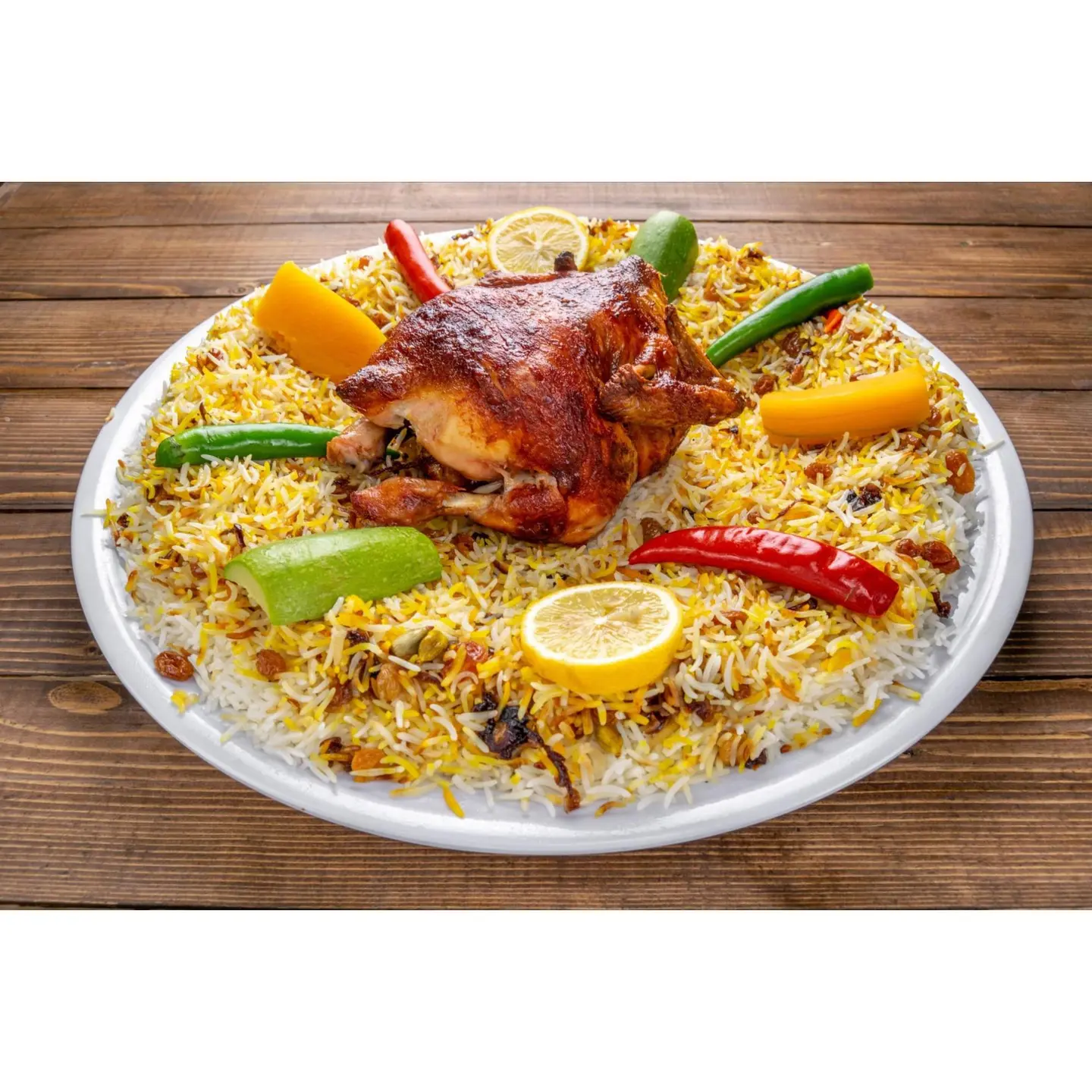 دجاج محمر - نص حبة