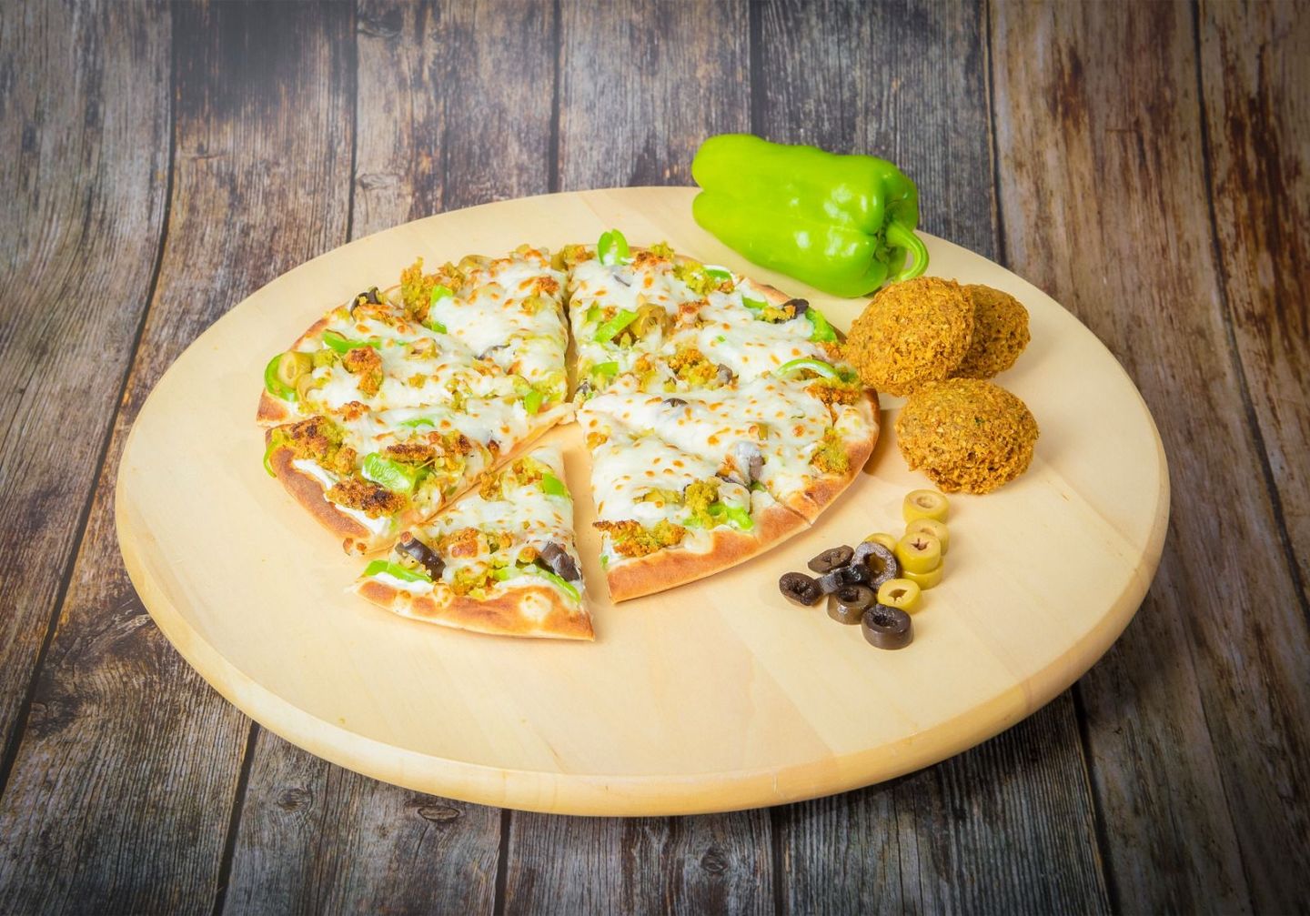 بيتزا فلافل - صغير
