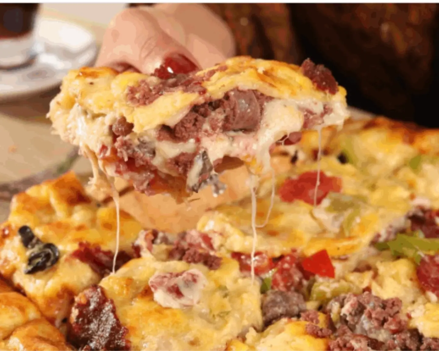 Pie Sausage Basterma Kiri - Medium