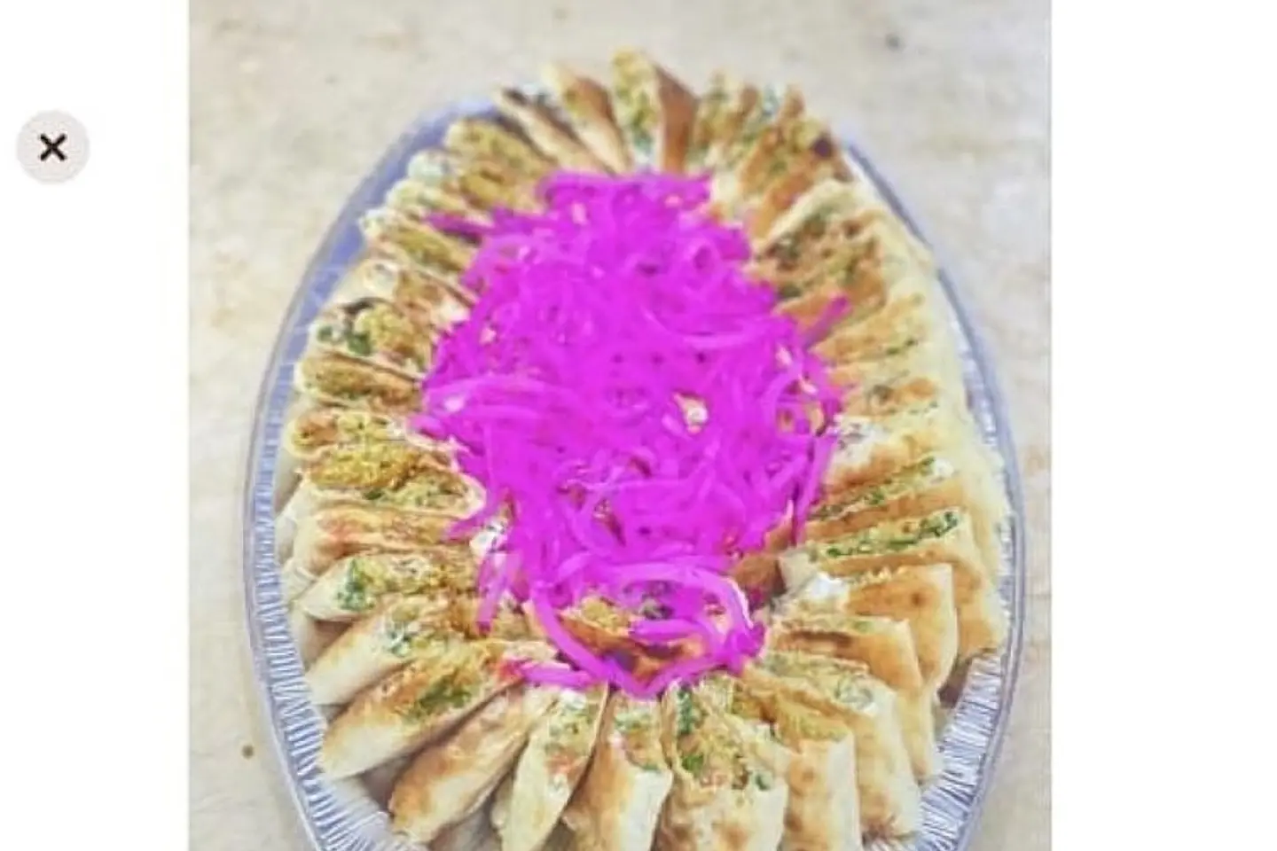 صحن فلافل - صغير
