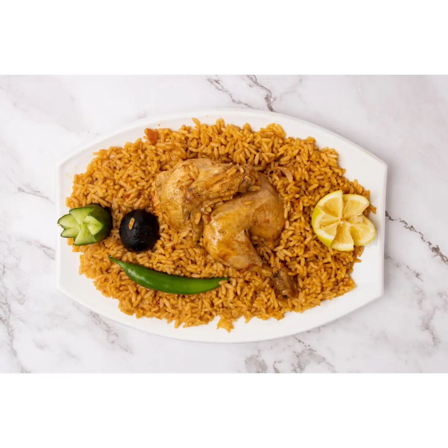 دجاج مضغوط - نص حبة
