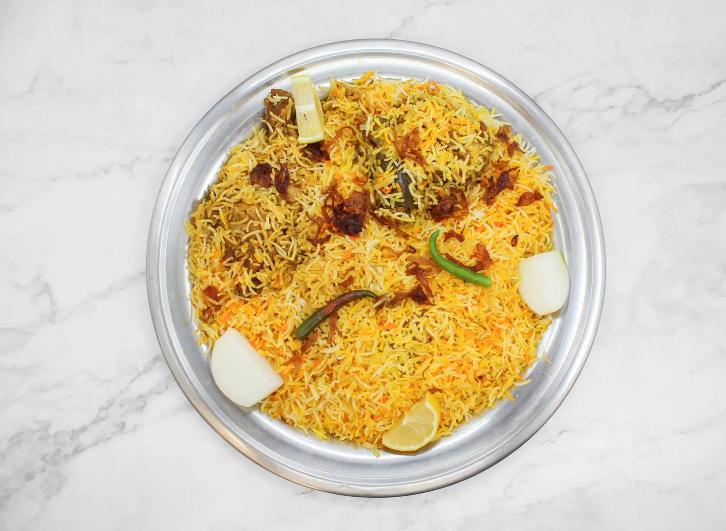 Chicken Biryani - Half A Chicken