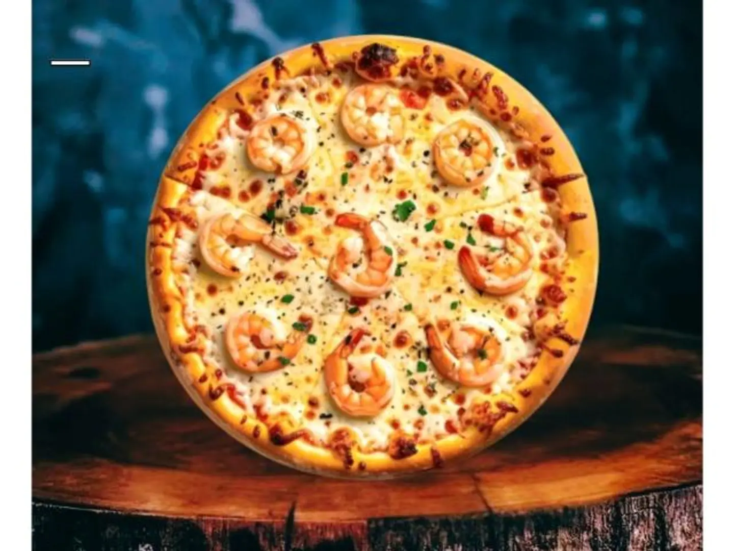 بيتزا روبيان - صغير