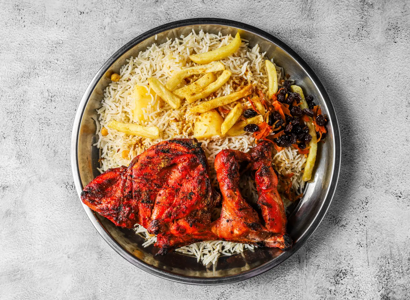 Charcoal Chicken - Half Plain Chicken