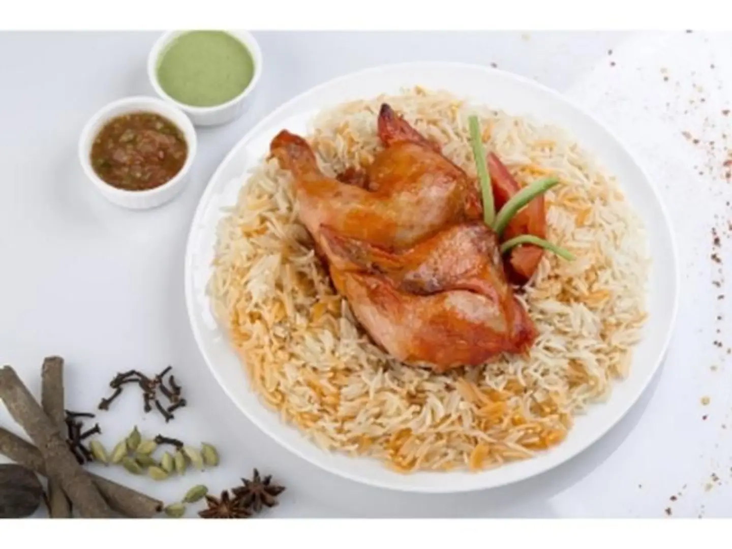 Grill With Bukhari Rice - Quarter