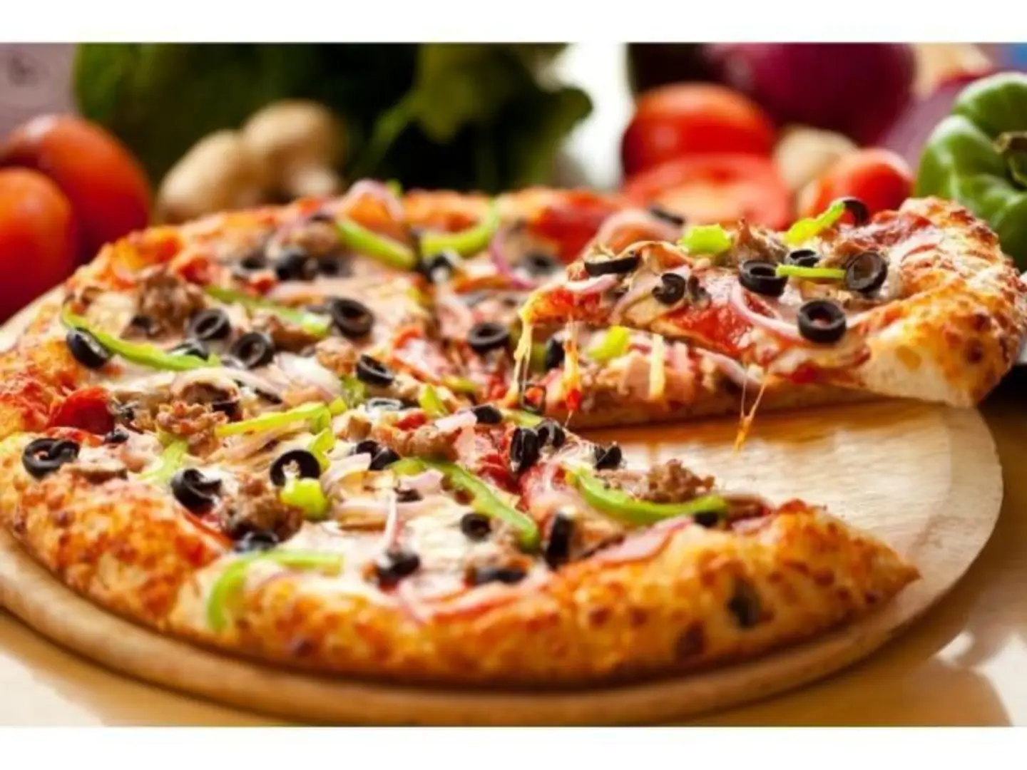 Vegetable Pizza - Small