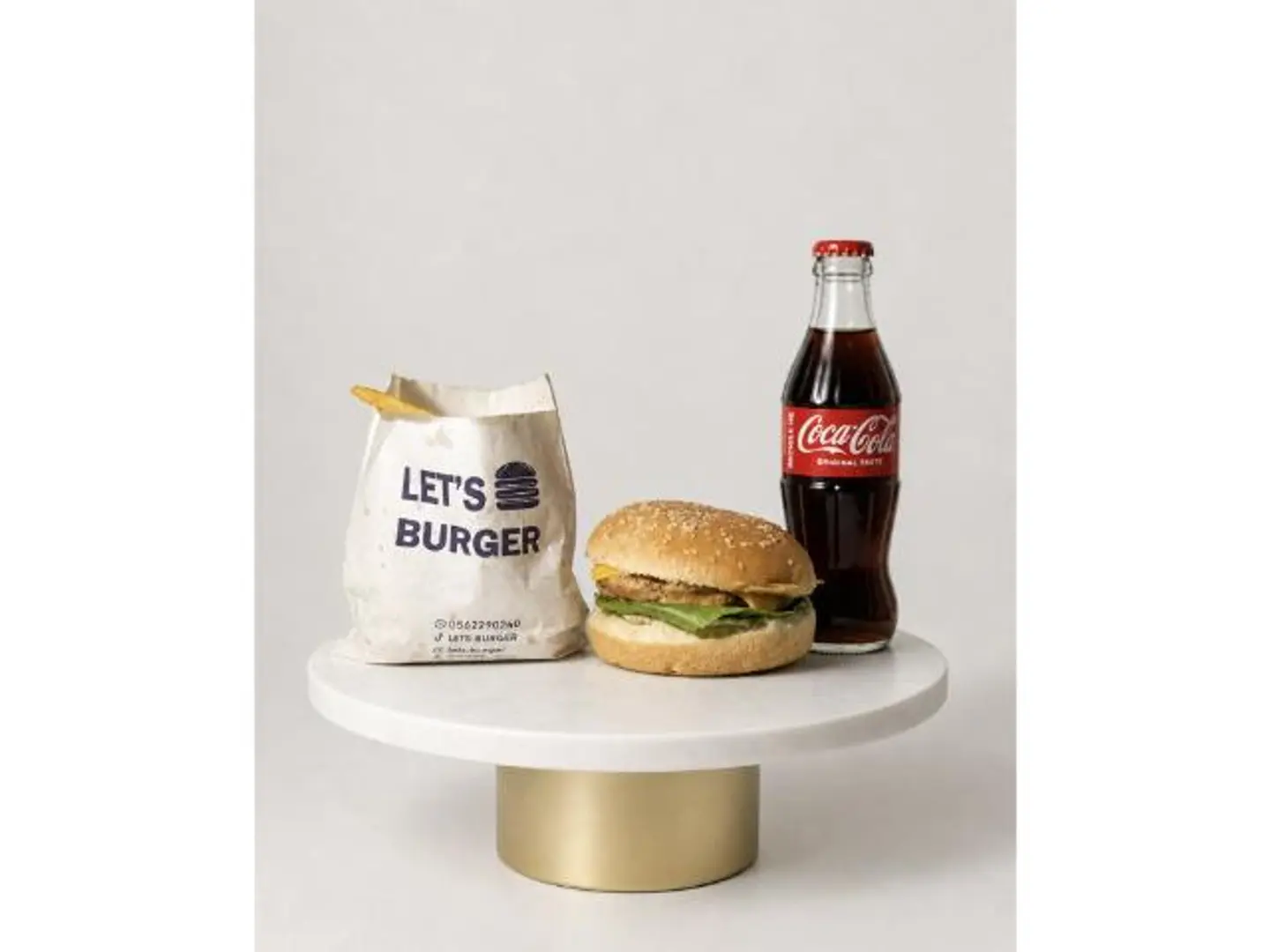 Chicken Burger Meal - Single