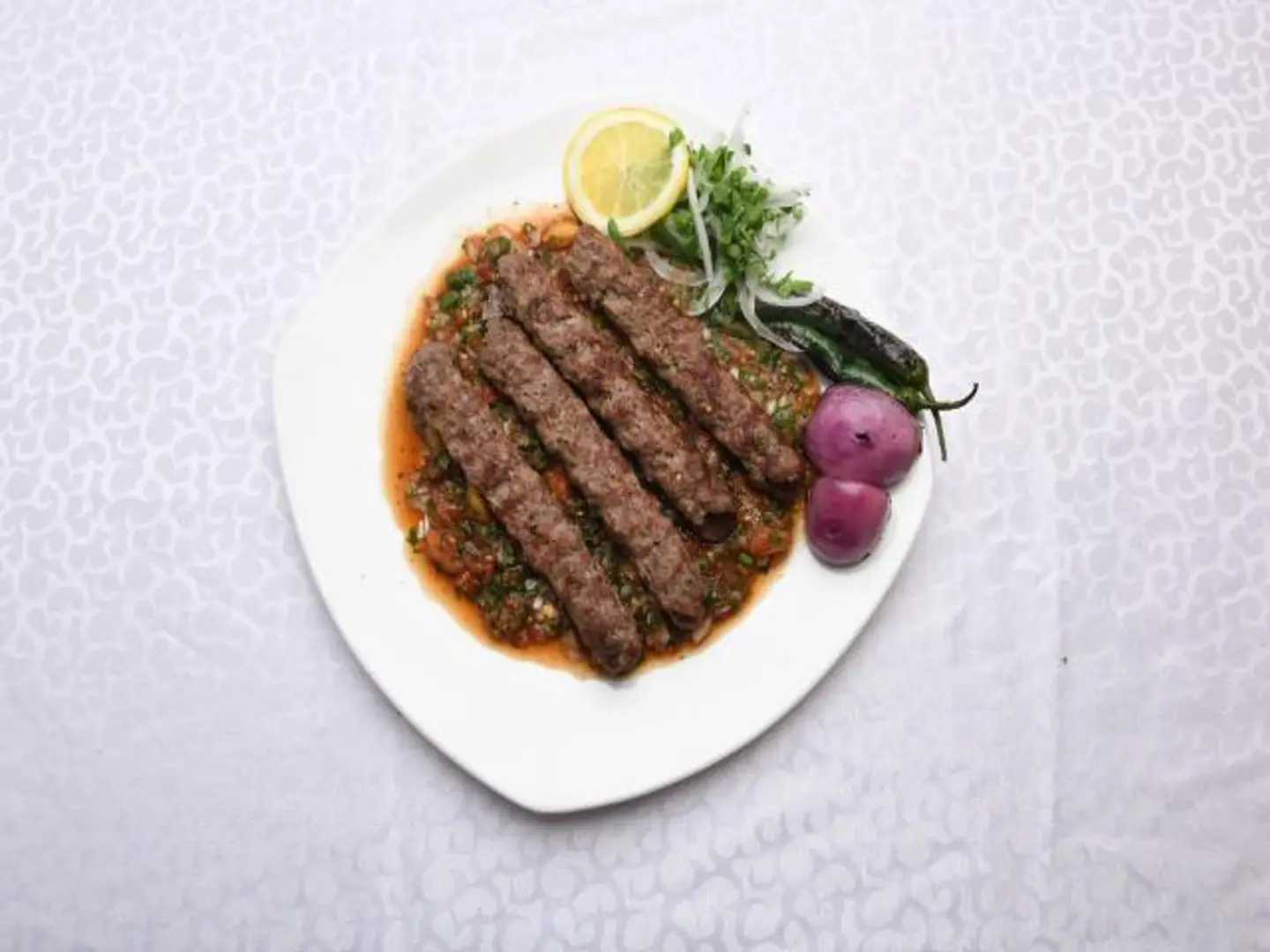 Kabab Meat Plate - Plate