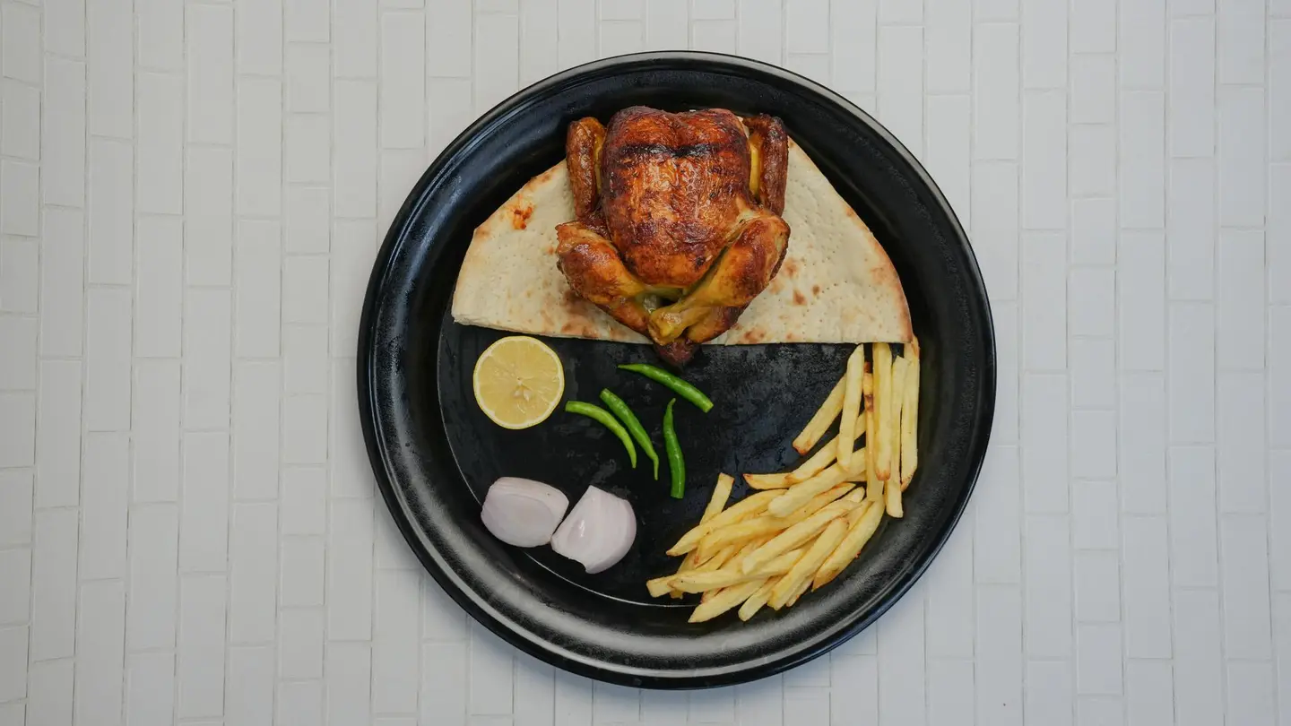 دجاج شواية سادة - ربع حبة