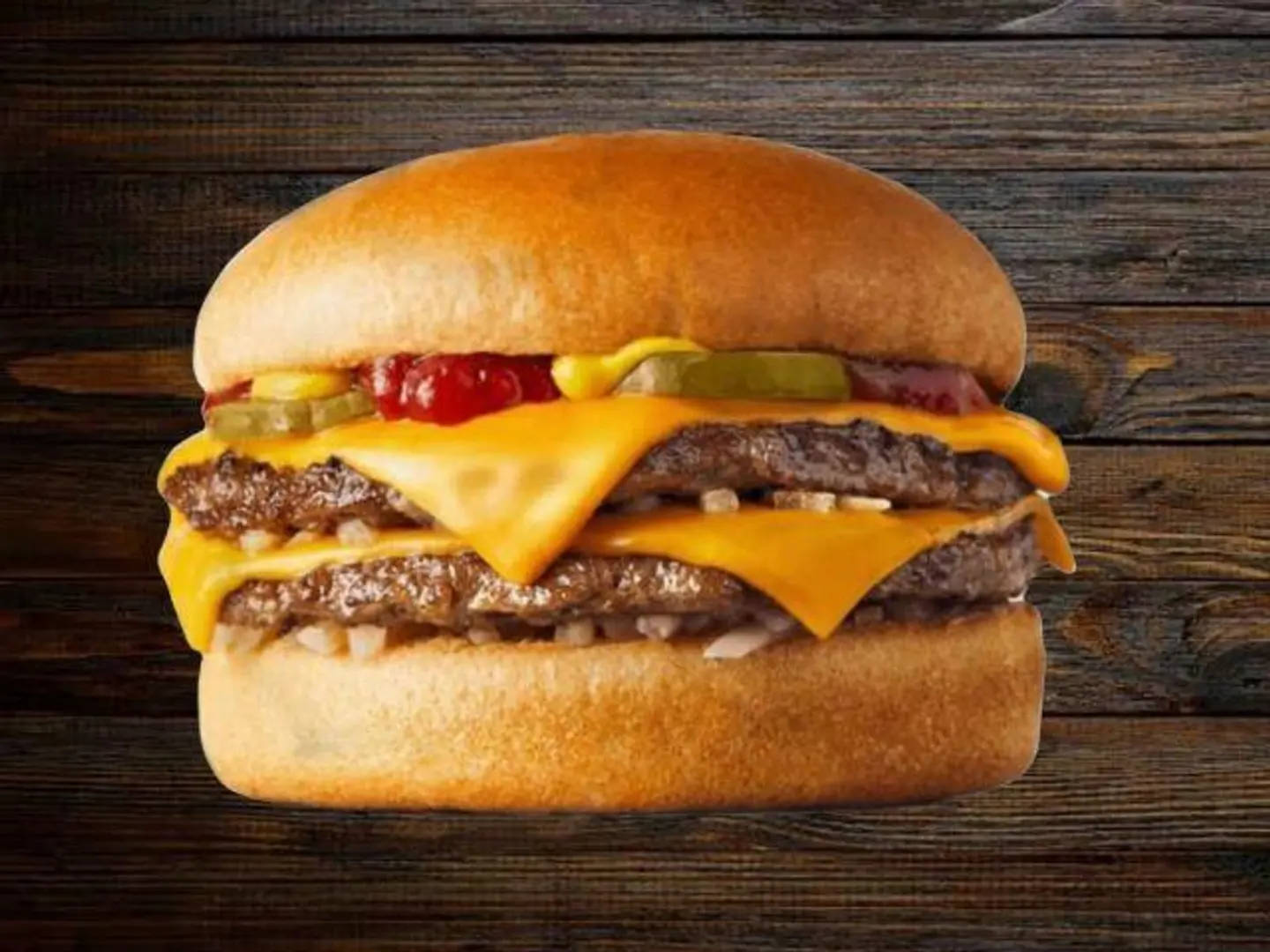 دبل برجر لحم - صغير