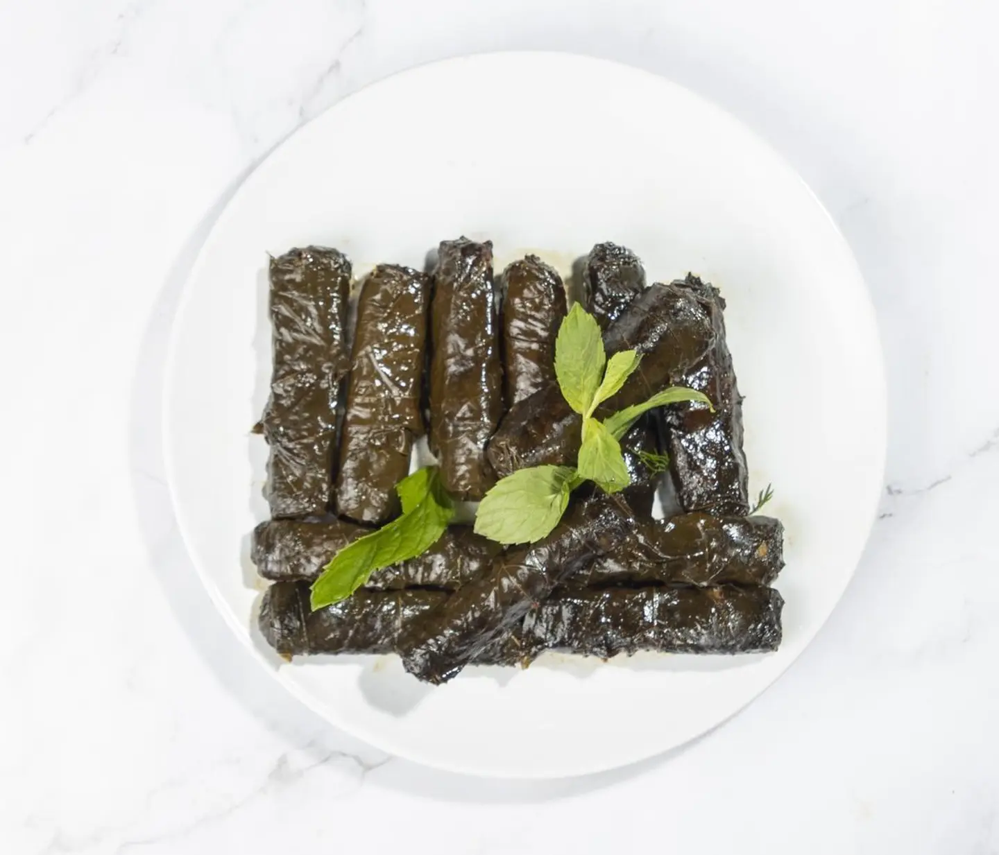 Grape Leaves Plate - Small